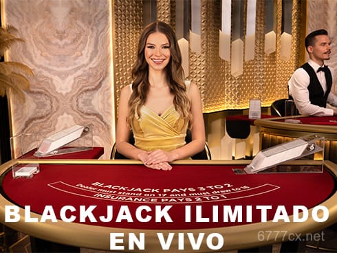 6777cx Blackjack Ilimitado en Vivo